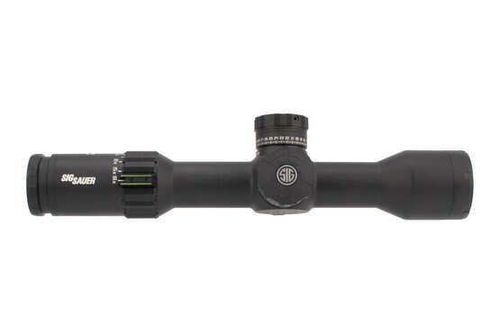SIG Sauer TANGO4 6-24x50 FFP scope with MRAD DEV-L Reticle has low dispersion glass for optical clarity